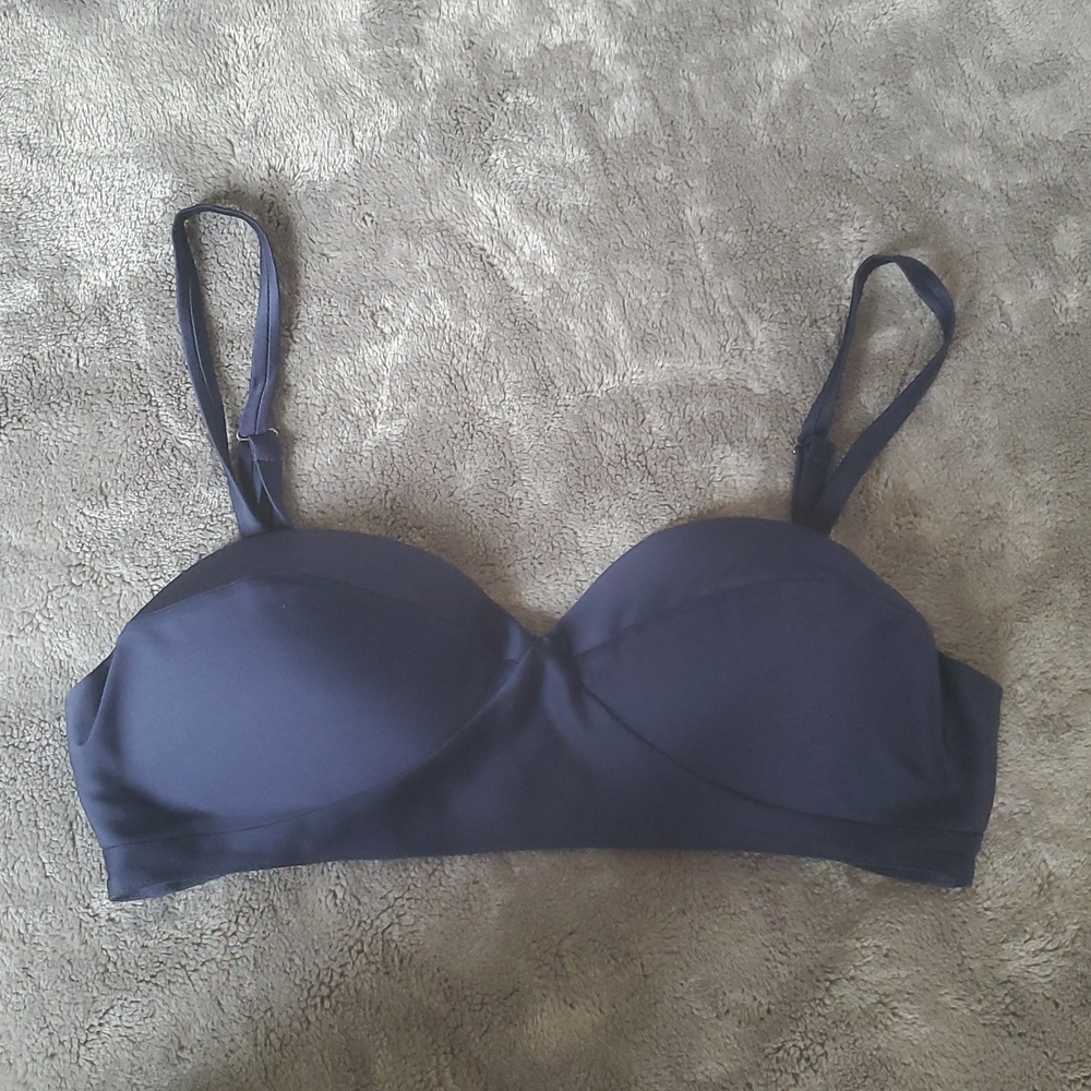 FAVORITE DAUGHTER EX BOYFRIEND BRA IN NAVY. ,SIZE:MEDIUM
